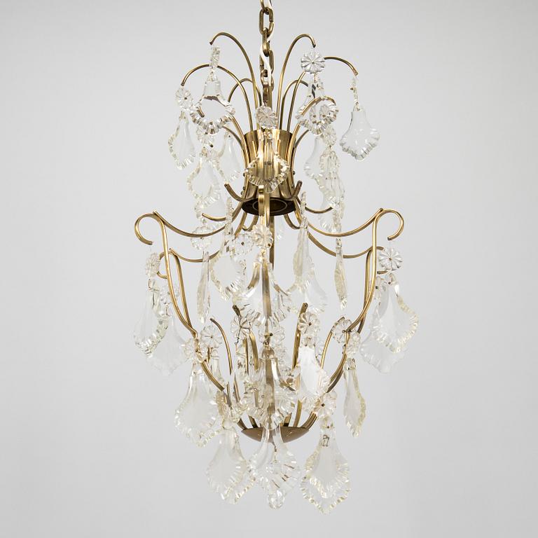 Mauri Almari, A 1950s Idman model K 1-13 chandelier.