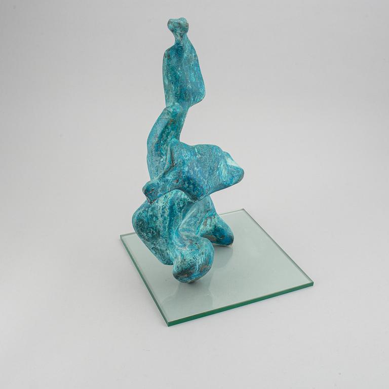 JÖRGEN STENING, a bronze sculpture, signed and dated 89, numbered 3/12.