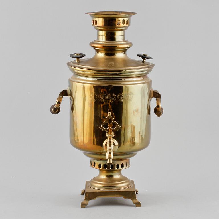 SAMOVAR, Ryssland, 1900-talets första del.