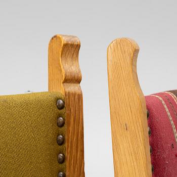 Henning Kjaernulf, matbord  med 10 stolar, 1960/70-tal.