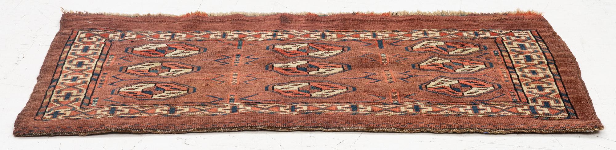 An antique Yomud Torba, West Turkmenistan, c. 86 x 44 cm.