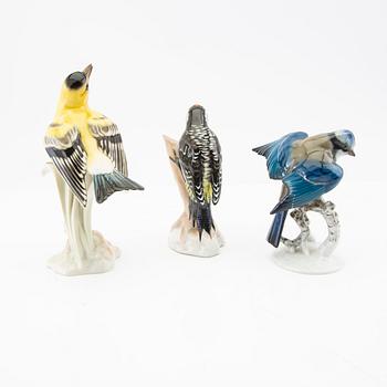 Figurines 4 pcs Hutschenreuther/Rosenthal Germany 20th century middle porcelain.