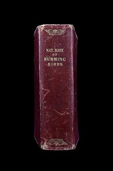 BOK, vol I o II sambundna, "The Natural History of Humming-Birds", av Sir William Jardine, Edinburgh. 1830-tal.