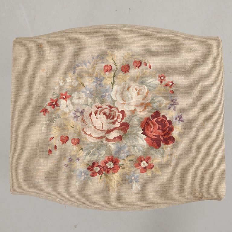 TABURETT, sengustaviansk, 1700/1800-tal.