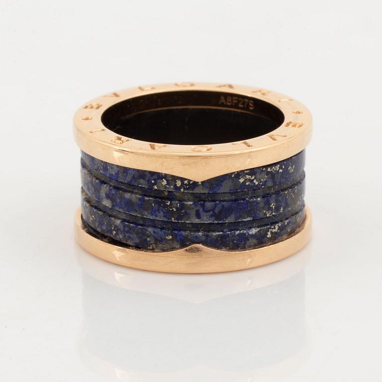 Bulgari, B.Zero1 ring. 18K gold and lapis lazuli.