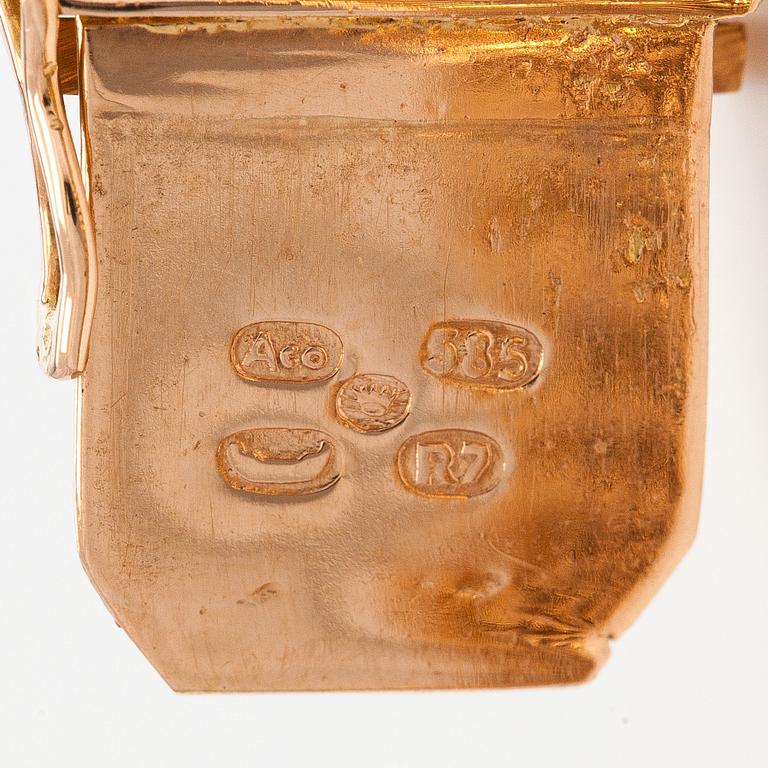 Bracelet, 14K gold, Aikala, Helsinki 1970.
