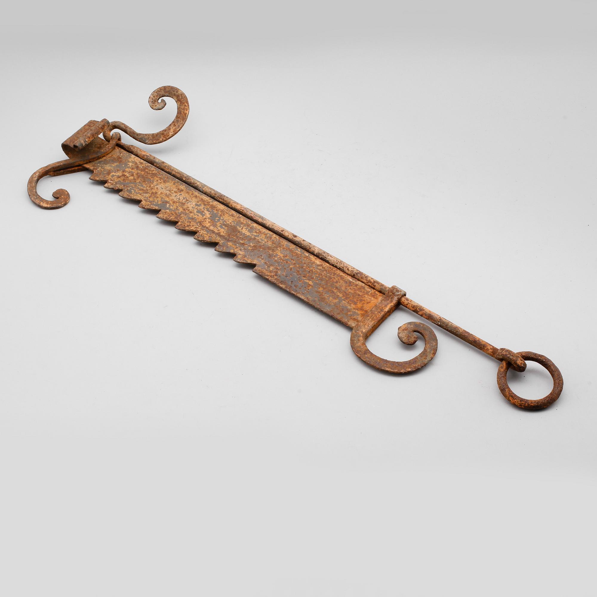 GRYTHÅLLARE, smide, 1700-tal.