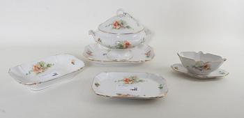 SERVISDELAR, 4 st, opak, Gustafsberg.