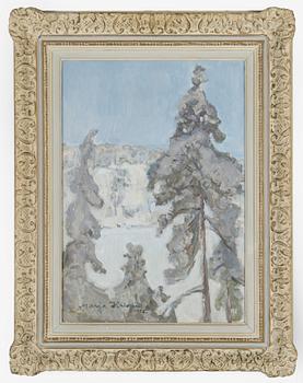 Marja Halonen, Talvimaisema.