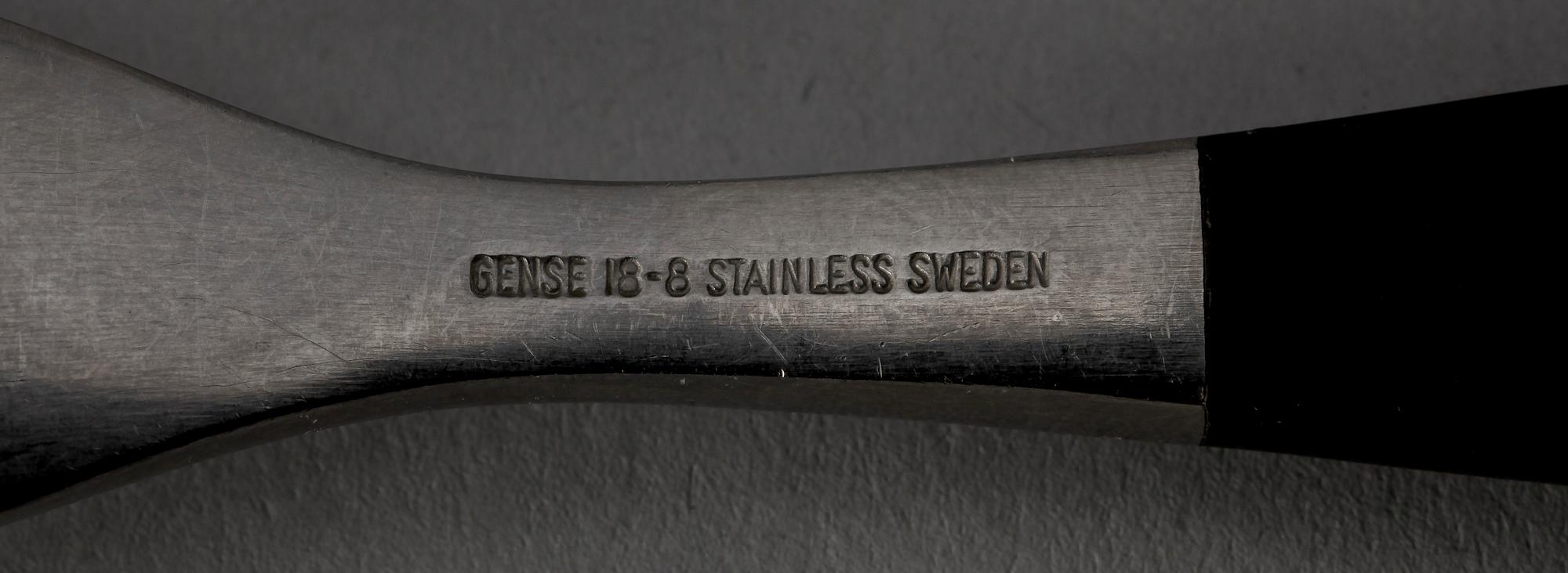 BESTICK, 52 delar, "Focus Deluxe" Folke Ahrström, Gense. 1960-tal.