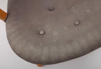 FÅTÖLJ, tillskriven Philip Arctander, 1940-/50-tal.