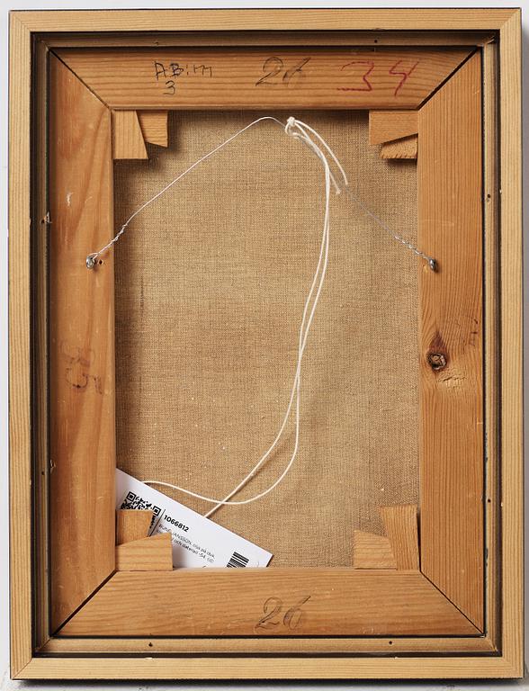 RUNE JANSSON, oil on canvas, signed and dated -54.