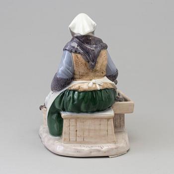 An Axel Locher porcelain figure group, for Bing & Gröndahl, Denmark, second half of the 20th century.