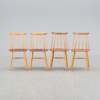 PINNSTOLAR 4 st, "Fanett", Tapiovaara, Edsby Verken, 1900-talets andra hälft.