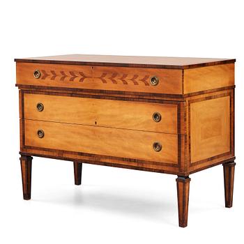 246. Ernst Spolén, a Swedish Grace chest of drawers, probably executed by cabinetmaker Carl Bergsten, Sweden 1920-30's.