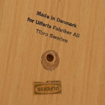 Soffbord, tillverkat i Danmark för Ulferts Möbler Tibro, 1960/70-tal.
