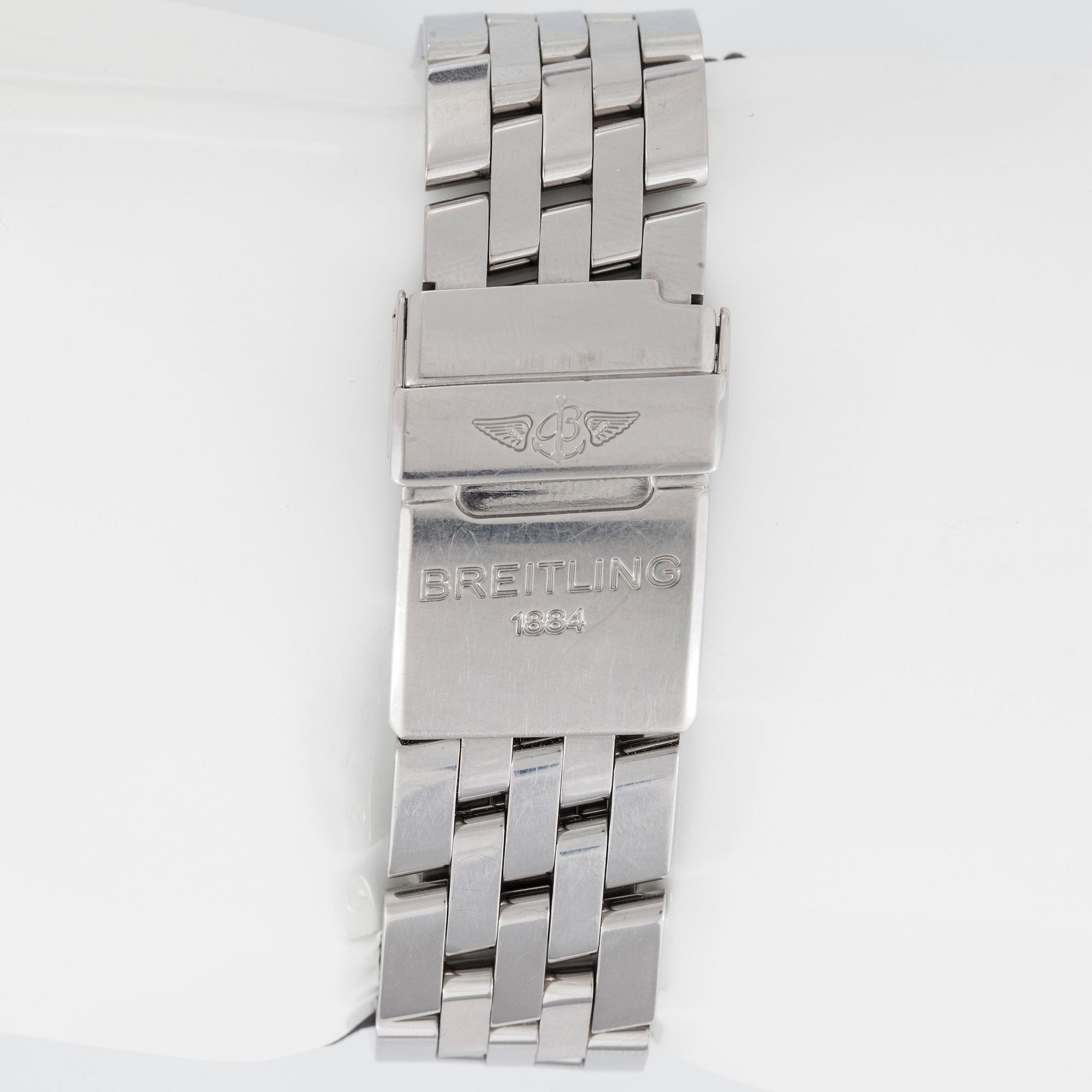 ARMBANDSUR, herr, stål, Breitling Chronomat Evolution, 2006.