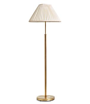 315. Josef Frank, a model '2148' brass floor lamp, Svenskt Tenn, Sweden, mid 20th century.