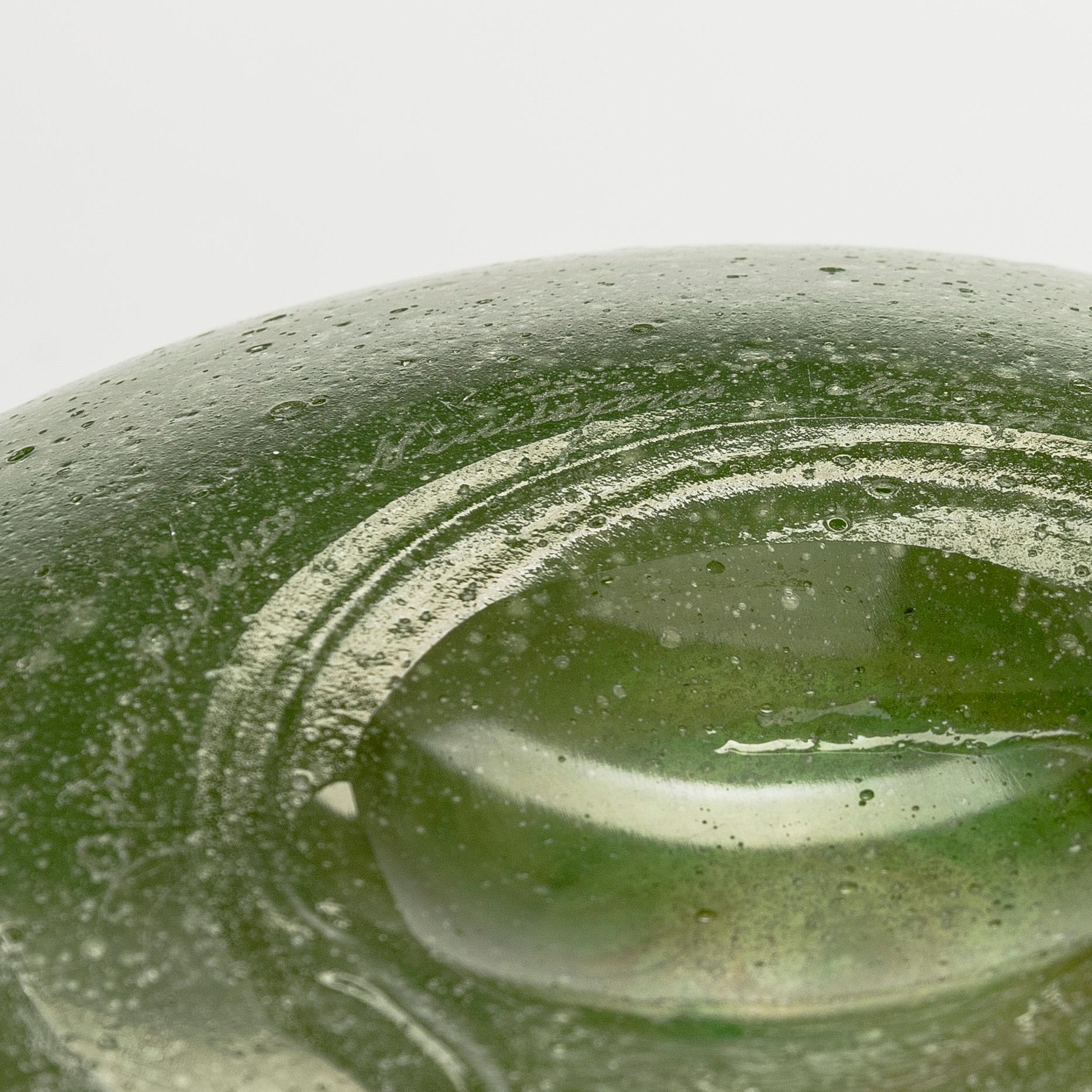 Oiva Toikka, boolimalja ja 7 lasia, "Iglu", signeerattu Oiva Toikka NNuutajärvi Notsjö, 1973-75.