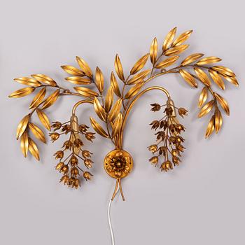 Vägglampa "Pioggia D'Oro" Hans Kögl, Italien, 1970-tal.