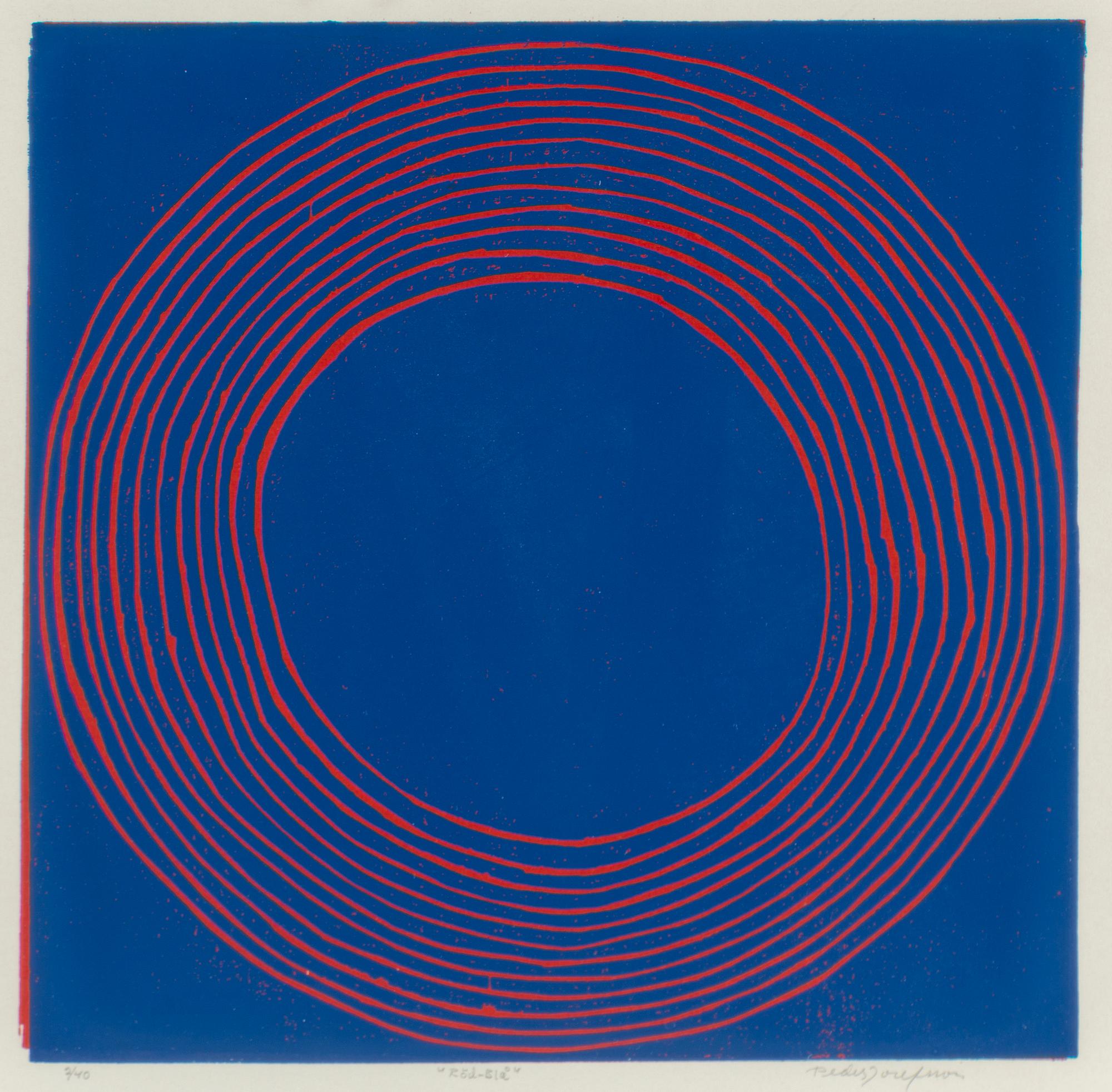 PEDER JOSEFSSON, serigrafier, ett par, signerade och numrerade 2/40.