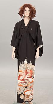KIMONO, Japan, 1900-talets första hälft.