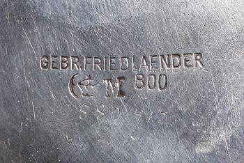 SÅSSNIPA, silver, rokokostil, Gebr. Friedlaender, Tyskland, 1900-talets första hälft.