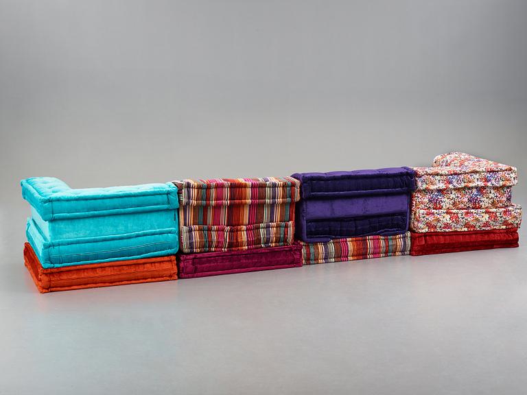 Hans Hopfer, a modular sofa "Mah Jong", Roche Bobois / Missoni 21st Century.