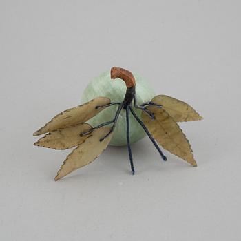 Four Chinese table decorations in various stones, 20th century.