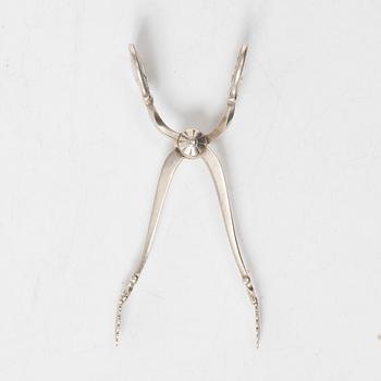 Georg Jensen, sockertång, "Magnolia", sterlingsilver, Danmark.