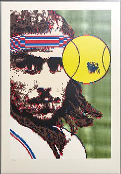 STURE JOHANNESSON OCH CHARLOTTE JOHANNESSON, serigraph, signed, numbered 129/200, dated 1984.