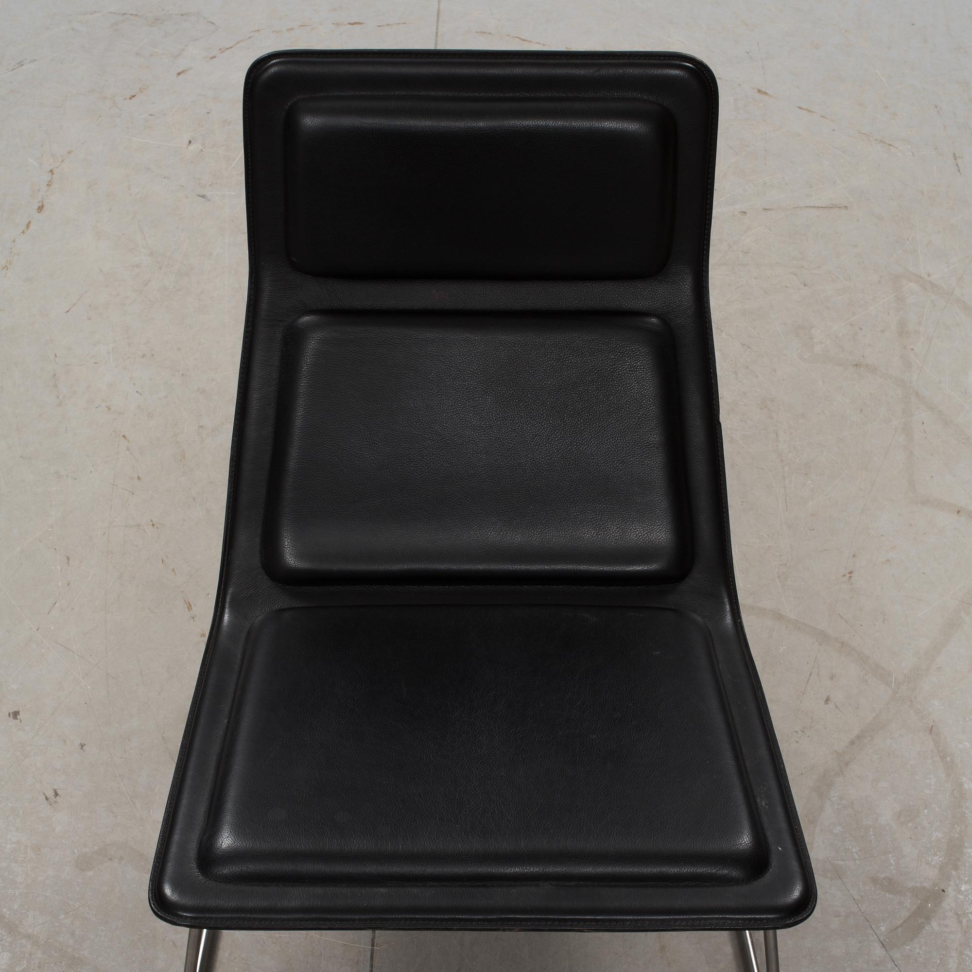 FÅTÖLJ, "Low Pad", Jasper Morrison för Cappelini, Italien.