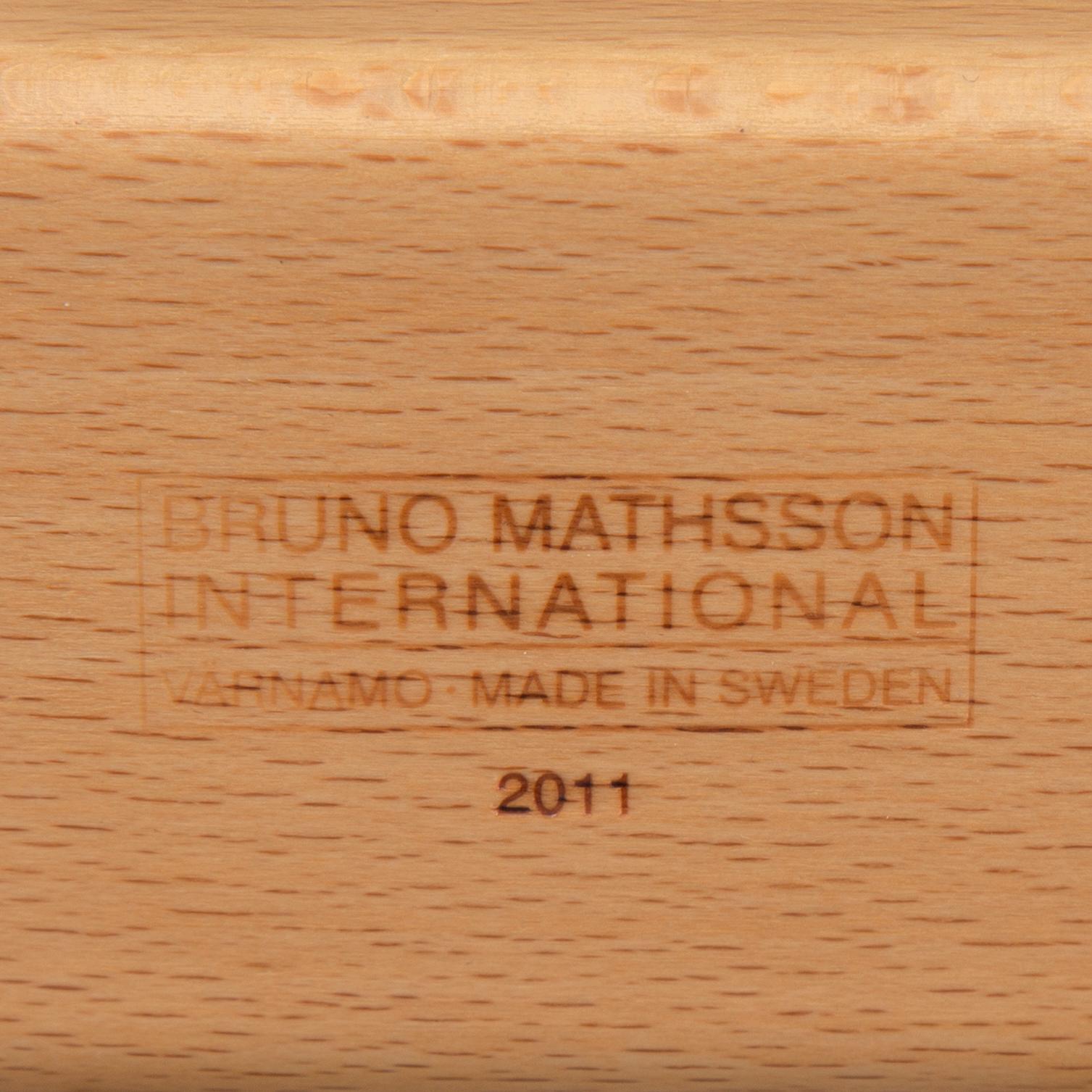 A 'Paris' daybed by Bruno Mathsson for Bruno Mathsson International 2011.