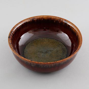 Eleven pieces of stoneware from the 1970s, designed by Carl-Harry Stålhane for Designhuset.