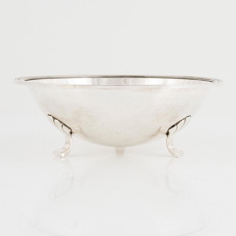 Grann & Laglye, footed bowl, silver, Copenhagen 1937.