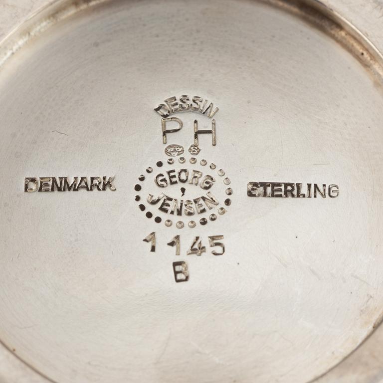 Piet Hein, skålar, ett par, sterlingsilver, Georg Jensen, Danmark.