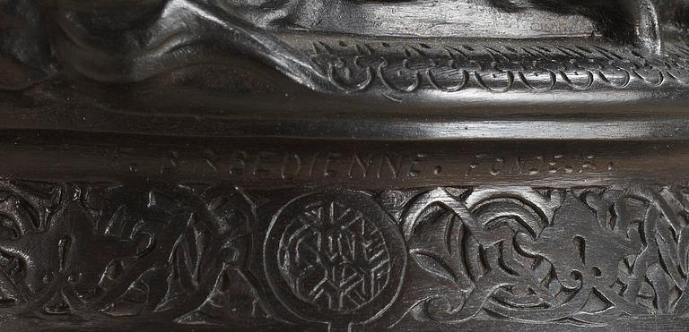 Jean Antonin Marius Mercié, "David vainqueur" (= The winner David).