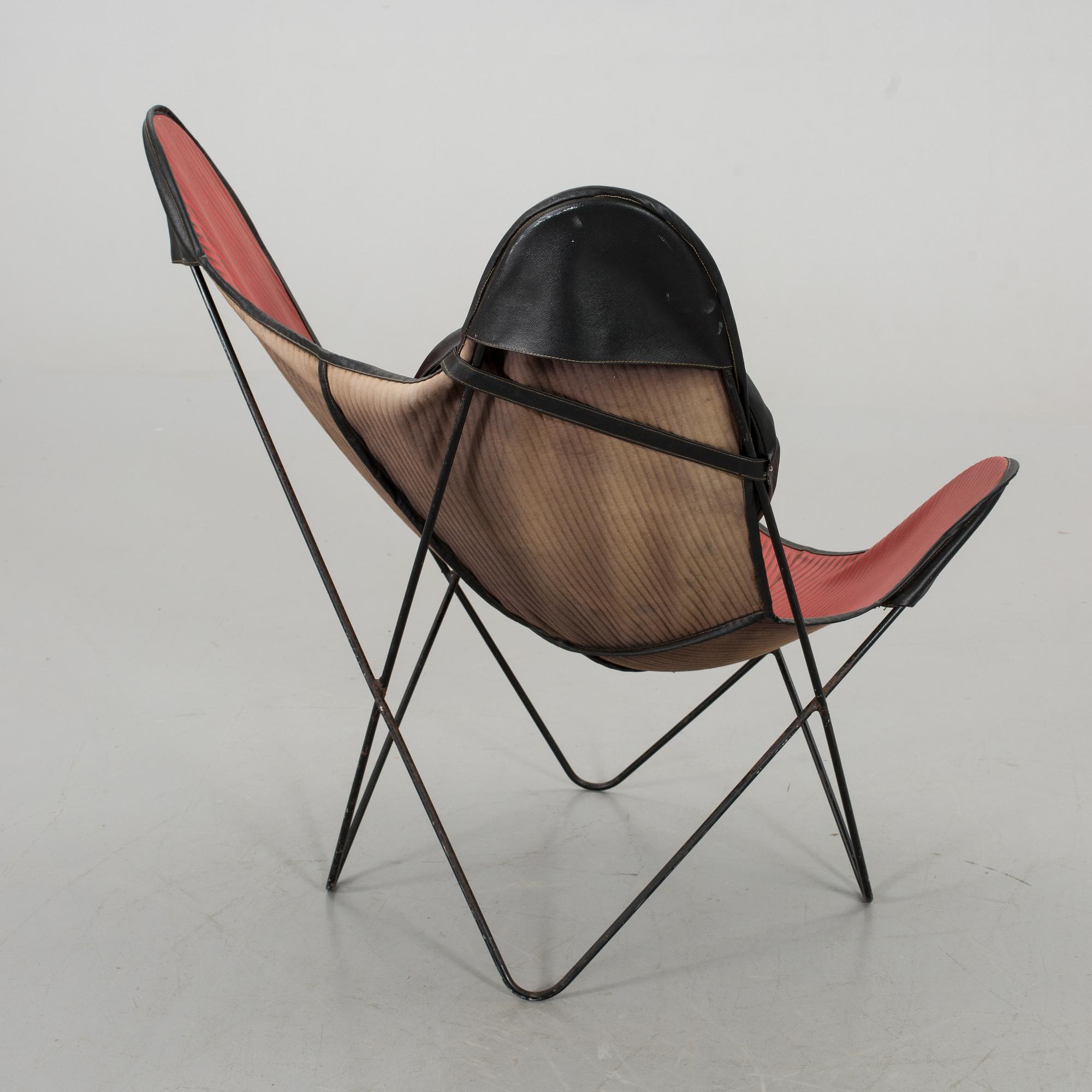 A "Bat-armchair", mid 1900's.