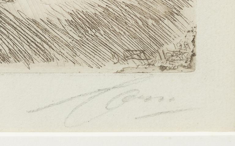 Anders Zorn, "Vått".