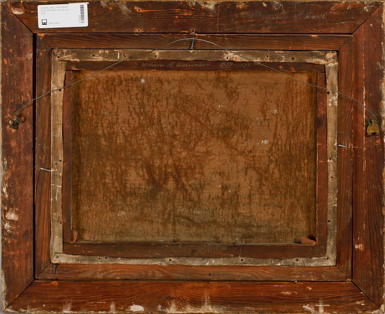 WILLIAM HARRY WILLIAMSON, olja på duk, sign.