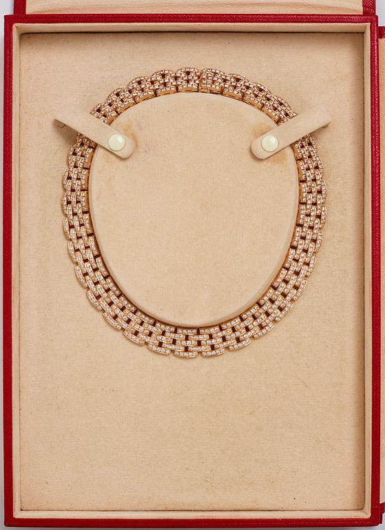 Cartier 'Maillon Panthère" collier.