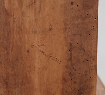 BORD. Stockholmsarbete, 1700-talets slut. Gustavianskt.