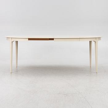 Svante Skogh, a 'Vindö' dining table and four chairs, Balders snickeri, Vaggeryd, second half of the 20th century.