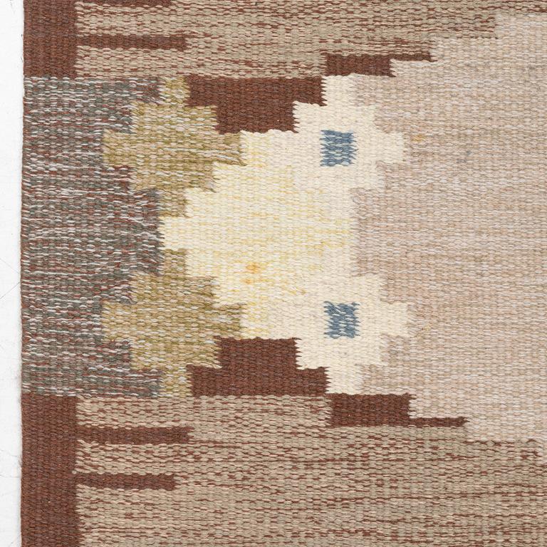 Ingegerd Silow, matta, rölakan, signerad IS, ca 200 x 135 cm.