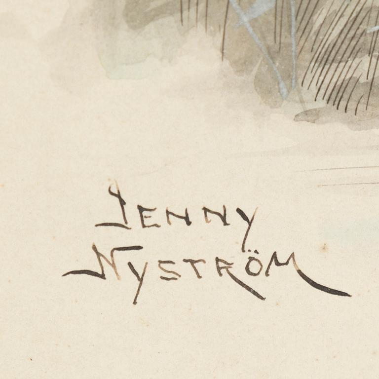 JENNY NYSTRÖM, signed,