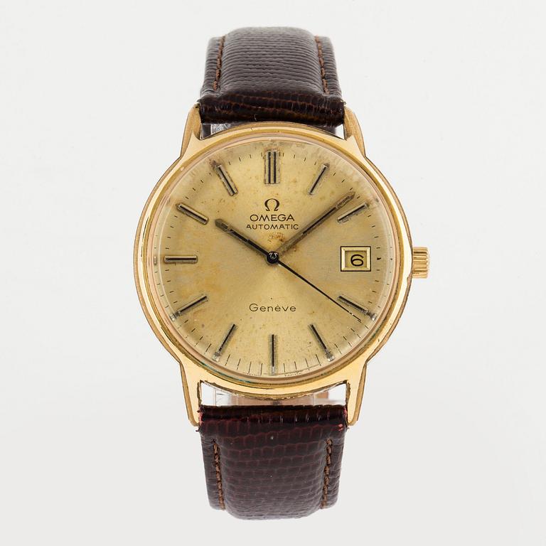 OMEGA, Genève, wristwatch, 35 mm.
