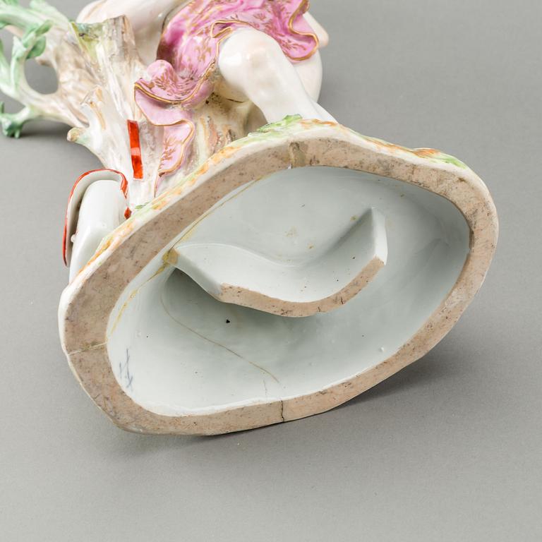 FIGURIN, porslin, 1800-tal. Meissen.
