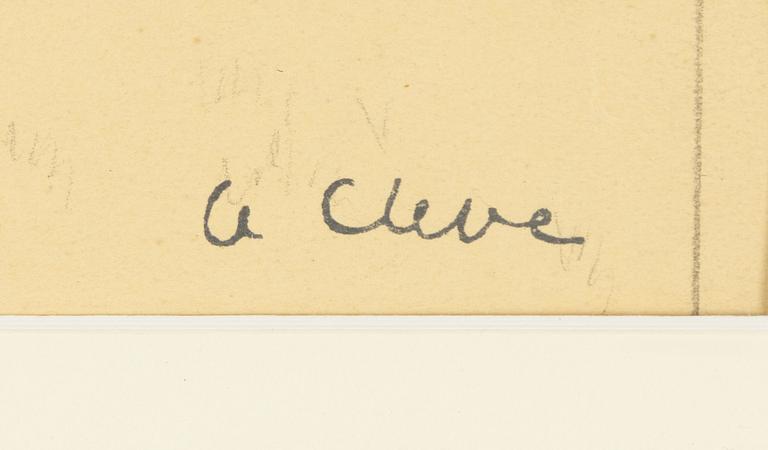 Agnes Cleve, "Trädgård och lilla huset".