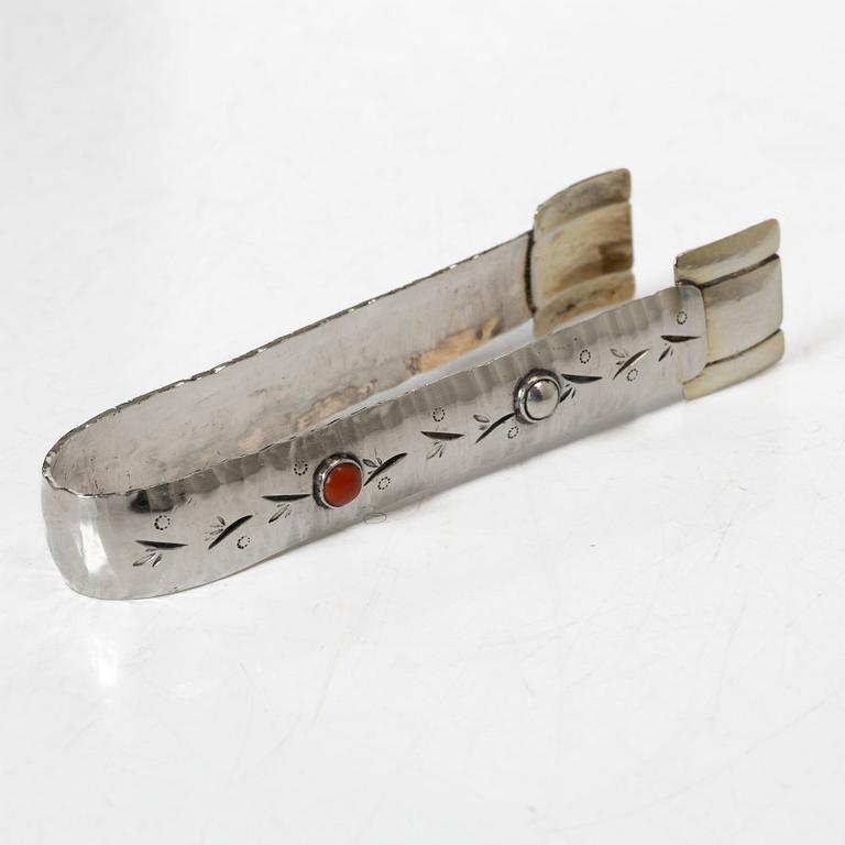 Bordstillbehör, 3 delar, silver, Richter von Berchem, Tyskland, 1920-tal.