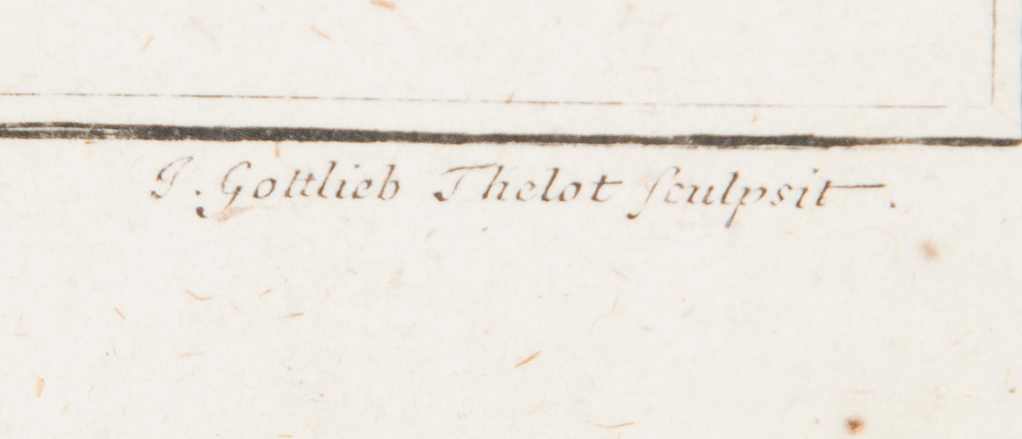 KOPPARSTICK, Alexander den store, J. Gottlieb Thelot, efter A. Wernerin, 1700-tal.